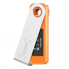 Криптогаманець холодний Ledger Nano S Plus BTC Orange