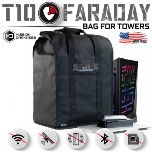 Экранирующая сумка Mission Darkness T10 Faraday