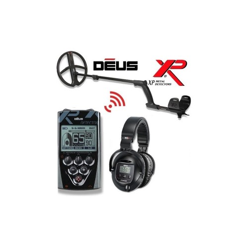 Грунтовий металошукач XP Deus 22HF RC WS5 з котушкою 22 см HF, блоком управління та навушниками WS5