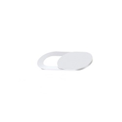 Кришка-шторка для веб камери пластикова овальна біла Locker Cam Oval White