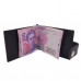 Зажим для денег с RFID защитой коричневый с тремя отделениями для карт LOCKER's Clamp2 Black