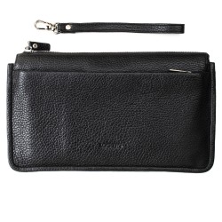 Борсетка мужская с экранирующим карманом для смартфона LOCKER's Phone Bag Black