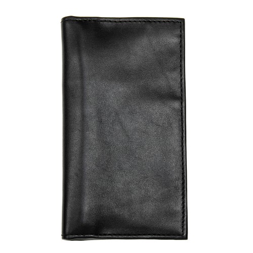 Шкіряне портмоне з RFID захистом чорний LOCKER's Purse2 Black