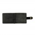 Шкіряне портмоне з RFID захистом чорний LOCKER's Purse3 Black