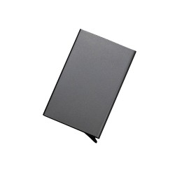 Металевий чохол для банківської карти із захистом від зчитування LOCKER's Card Protector Titanium Dark Grey