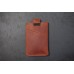 Кожаный картхолдер с RFID защитой LOCKER's LH3-Orange