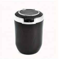 Автомобільна непалаюча попільничка, Чорний зі срібним