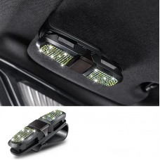 Комплект в стрази: накладка на пасок безпеки, гачки для сумки, тримач окулярів подвійний, зарядка від прикурювача, тримач для телефону, Різнокольоровий