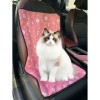 Захисна накидка на сидіння для домашніх тварин, Рожевий