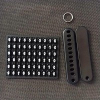 Брелок з номером телефону