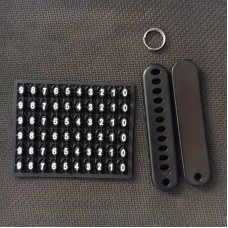 Брелок з номером телефону