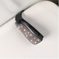 Тримач-затискач для окулярів зі стразами, Рожеве золото