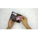 Экранирующий холдер для пластиковых карт с RFID защитой розовий LOCKER's Holder Pink